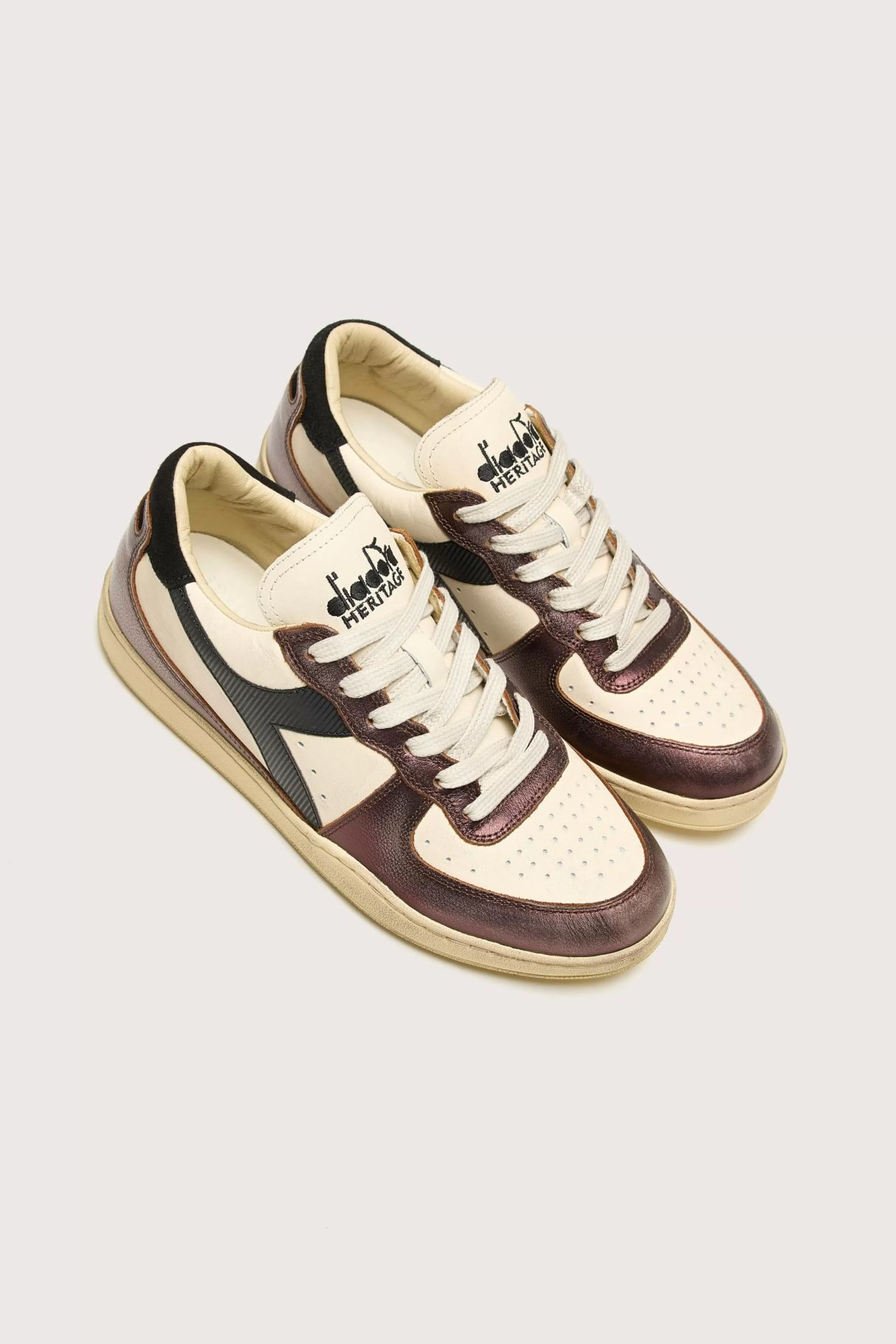 Mi Basket Low Metallic Dirty Voor Vrouwen-Diadora Clearance